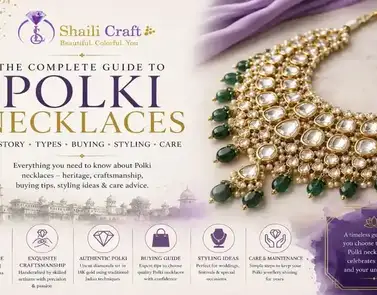 The Complete Guide to Polki Necklaces: History, Craftsmanship, Buying, Styling & Care