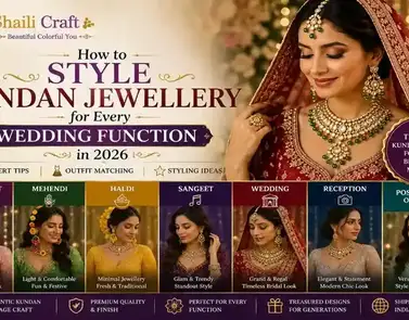 How to Style Kundan Jewellery for Every Wedding Function in 2026