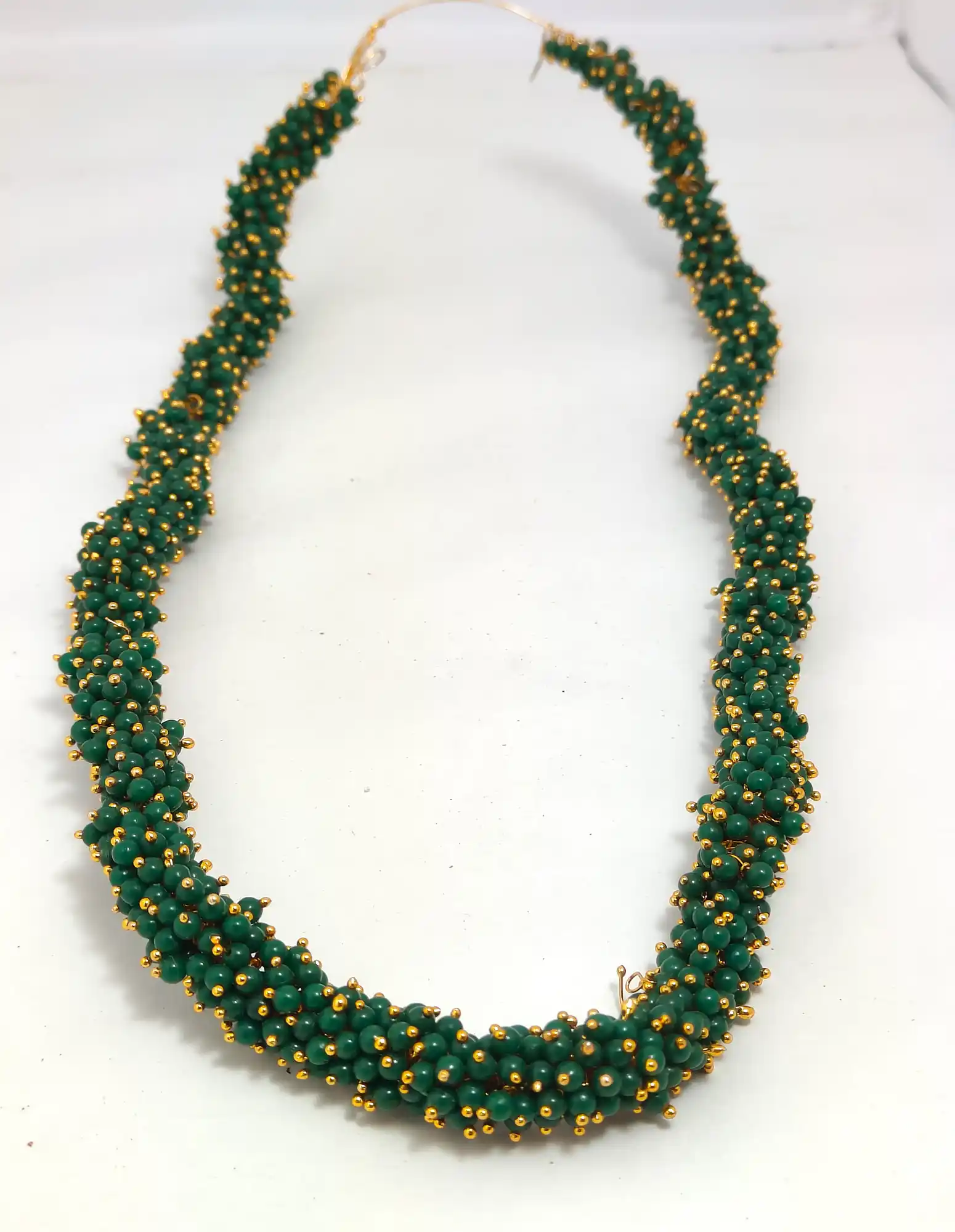 Green, Pink and Red Loreal Pearls Beads - for jewellery making