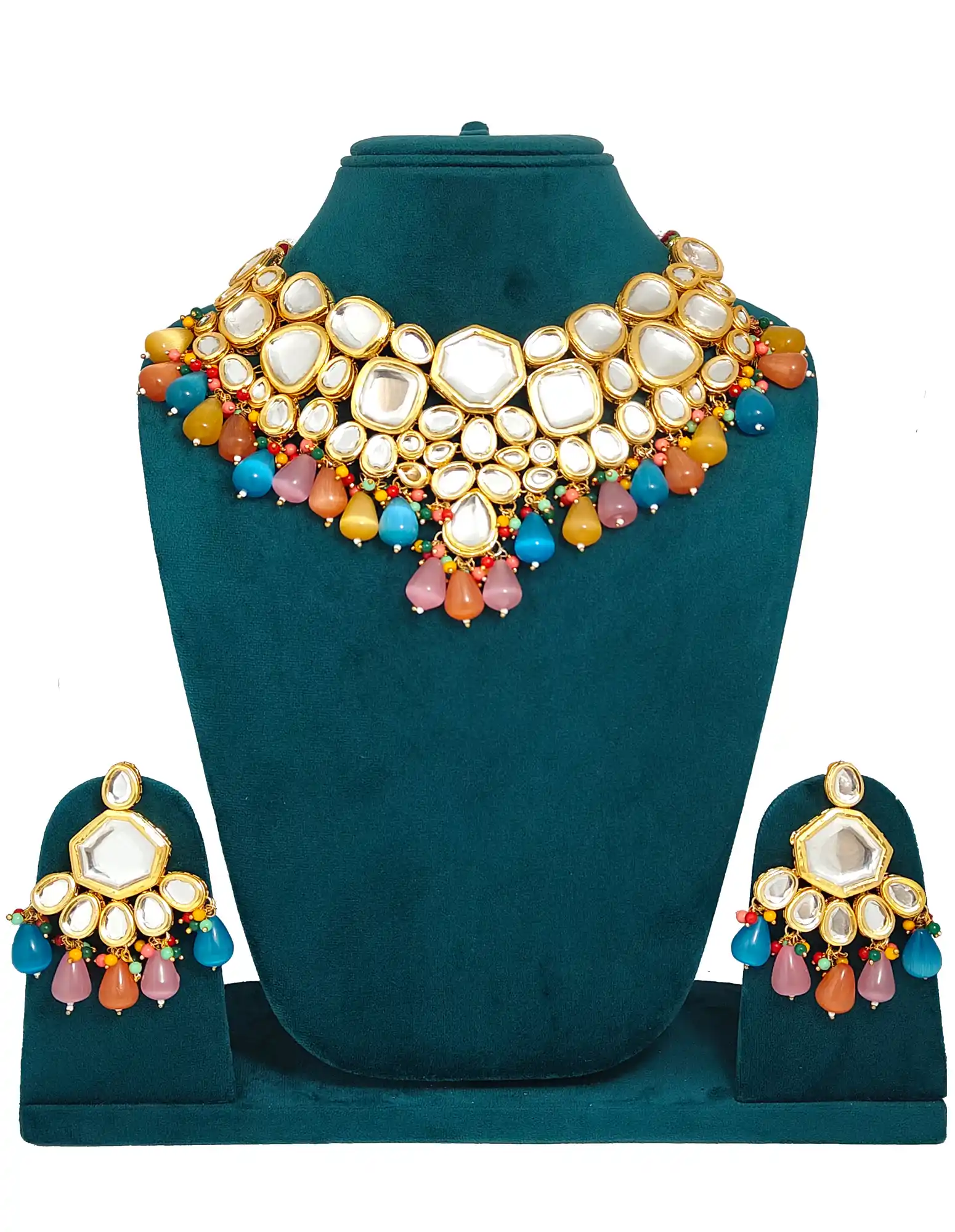 18K Gold plated Multi color Set for Girls - for jewellery making