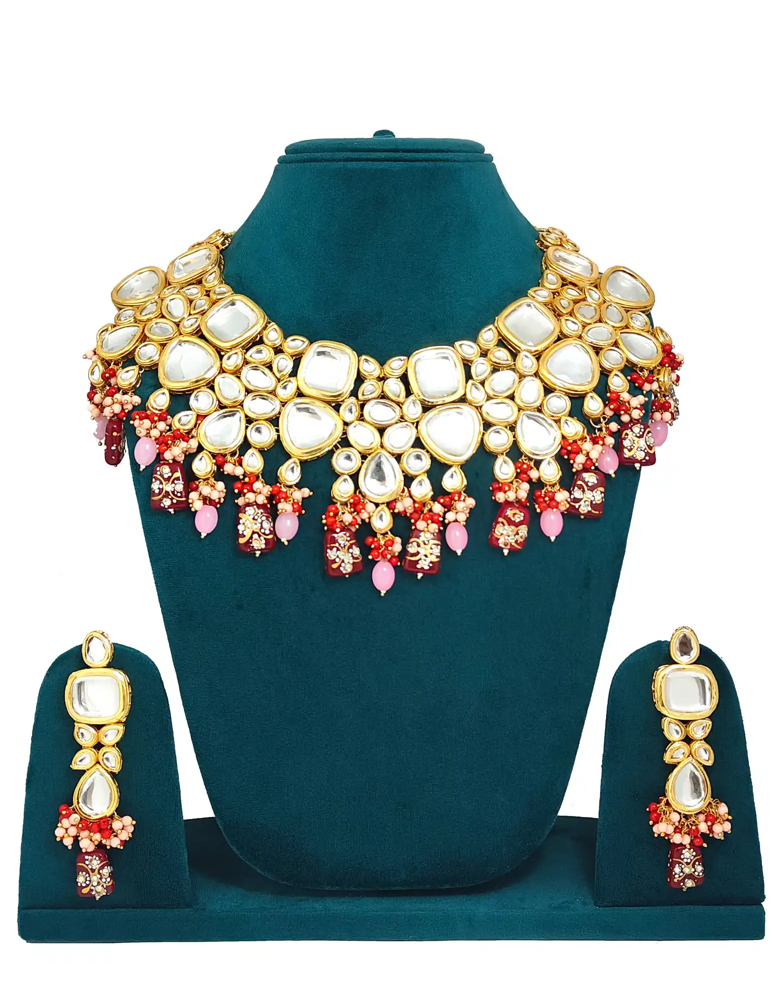 Pink Necklace Set - Main Neckalace Image - for jewellery making