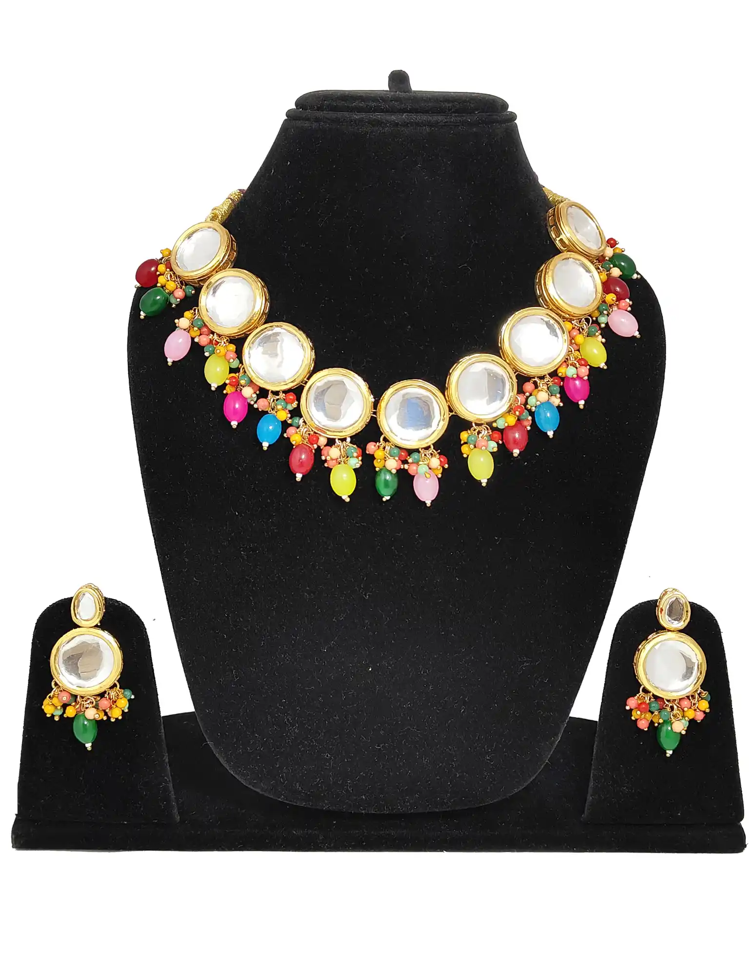Kundan Single layered Necklace Set