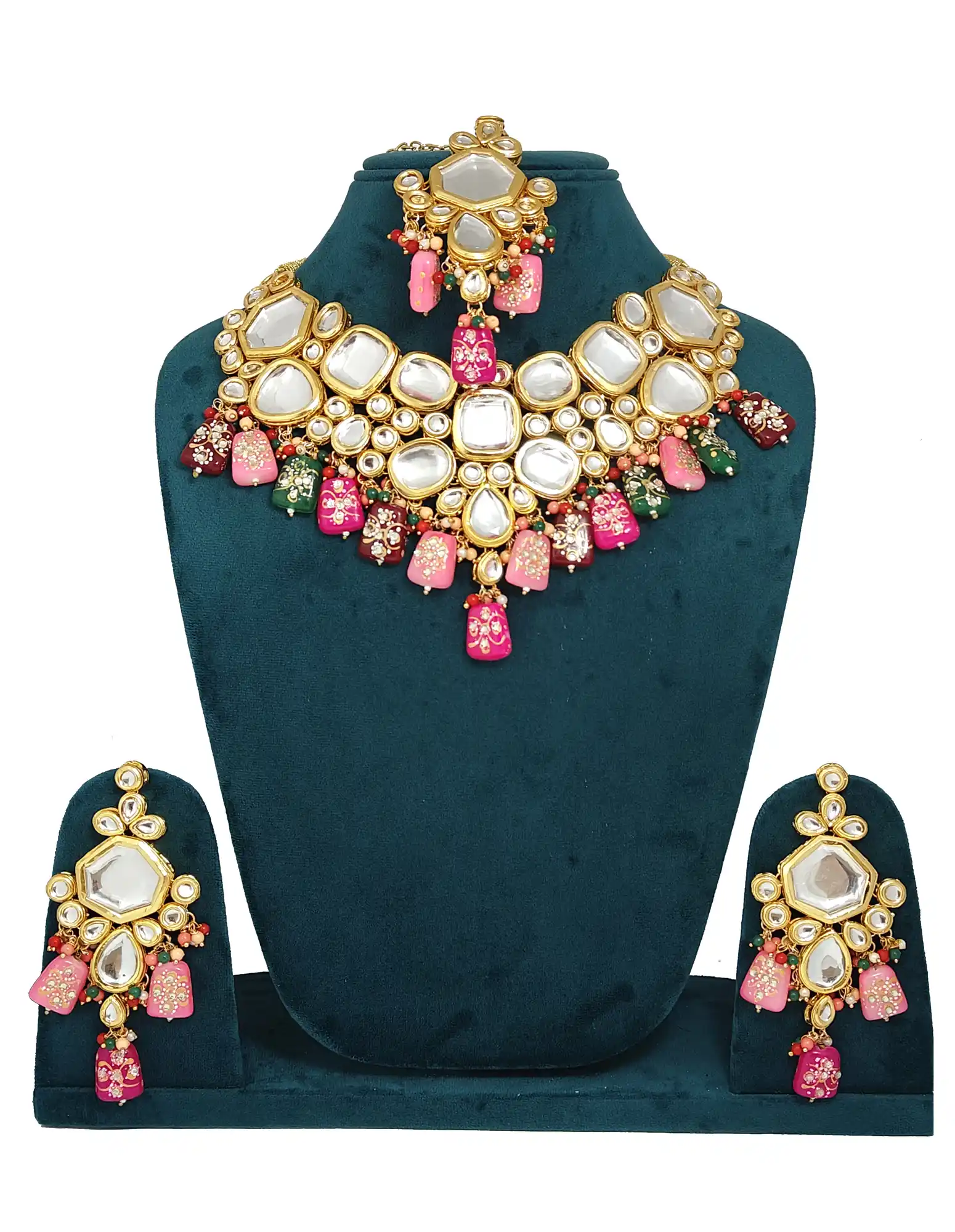 Multicolor Kundan Set - for jewellery making