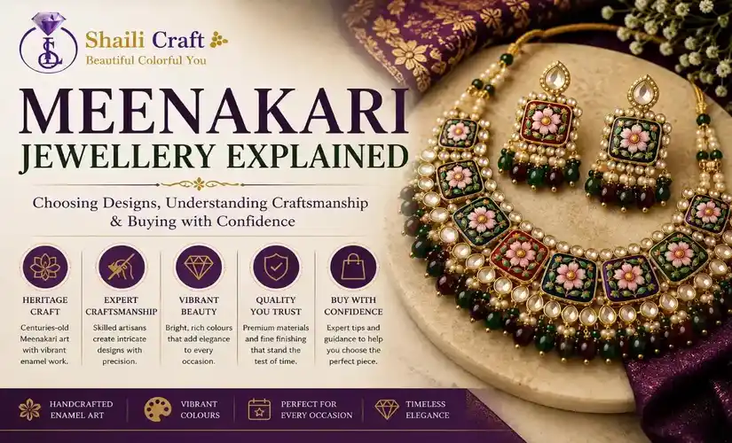 Meenakari Jewellery Explained: Choosing Designs, Understanding Craftsmanship & Buying with Confidence